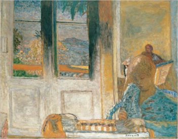 art: Pierre Bonnard  title: The French Window